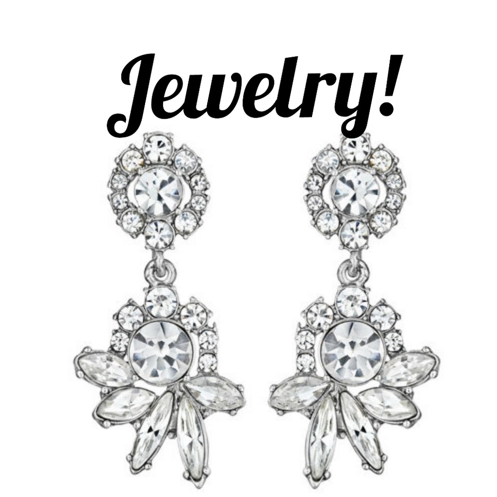 Necklaces, earrings, bracelets - bling!